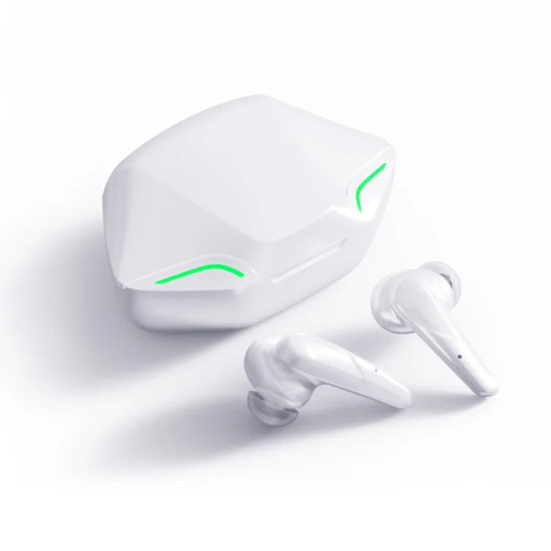 Wireless Bluetooth Earphones Gaming Noise-Cancelling Airbuds Extra-Long Battery Life In-Ear Headphones iOS and Android Universal
