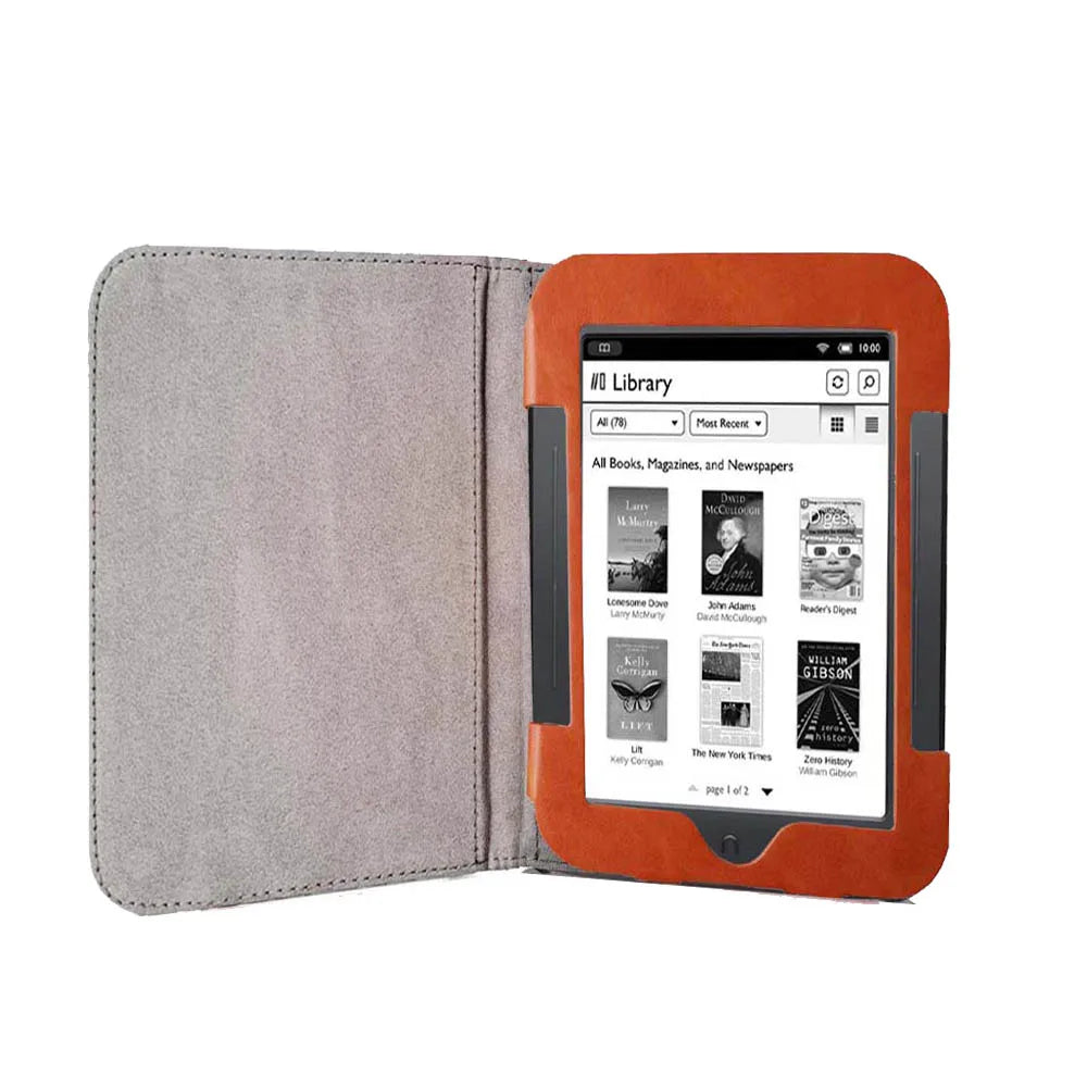 Book Case Cover for Barnes& Noble Nook 2 Touch Ereader Ebook Folio Flip Case Pocket Pouch Nook 3 Simple Bag