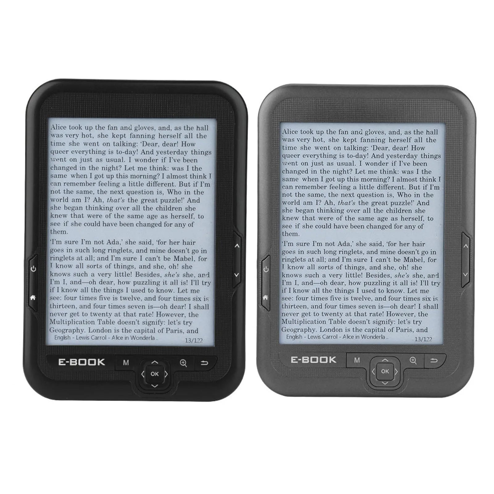 6 inch e reader e BOOK Reader e Ink EBOOK Reader EInk 6 Inch Ereader 600 X 800 Resolution Display 300DPI Blue Cover 16GB 8GB 4GB