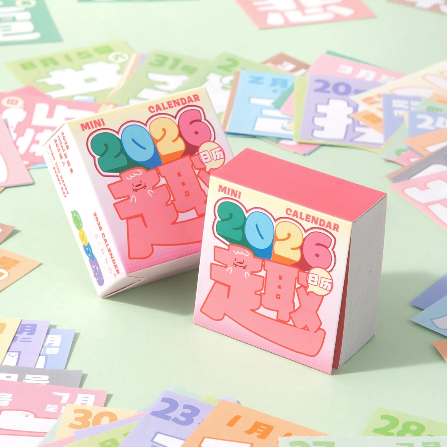 Journal GO Mini 365 Day Calendar 2026 Planner Yearly Agenda Organizer with Memo Notes for Home Office School Daily Schedule