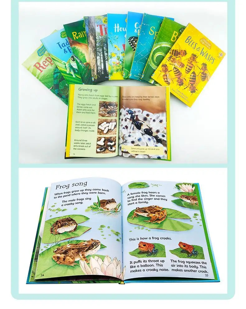 30 Volumes of Usborne Beginners Science Preliminary Exploration of Science/Natural/History English Original Bedtime Reading